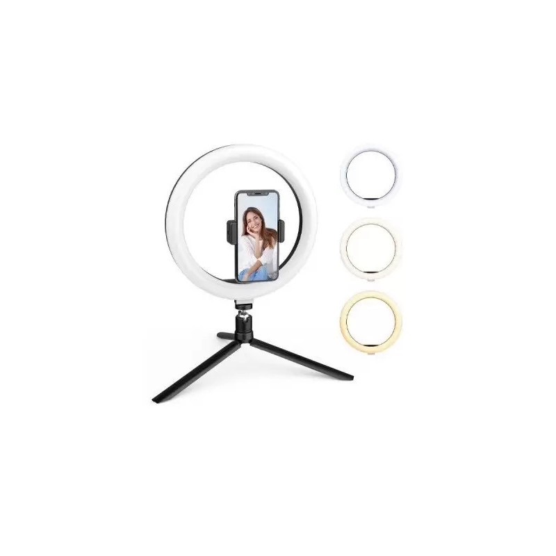 Ring light QX-260 avec Mini Trépied