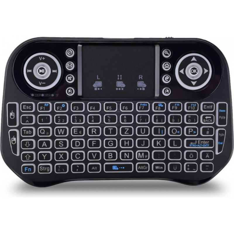 Mini Clavier Bluetooth / sans Fil avec Touchpad RGB