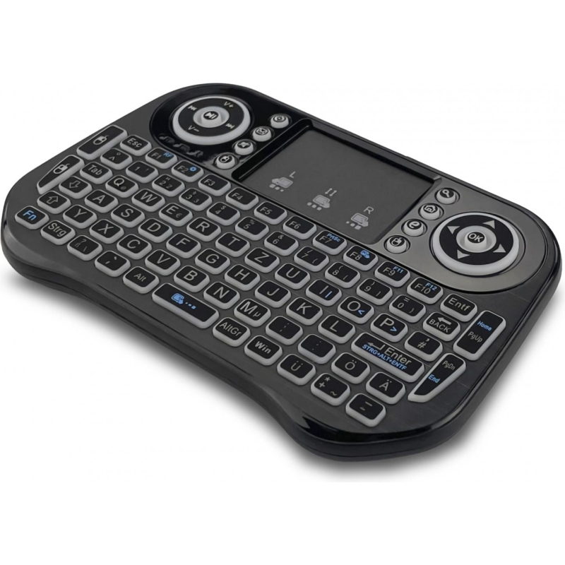 Mini Clavier Bluetooth / sans Fil avec Touchpad RGB