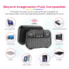 Mini Clavier Bluetooth / sans Fil avec Touchpad RGB