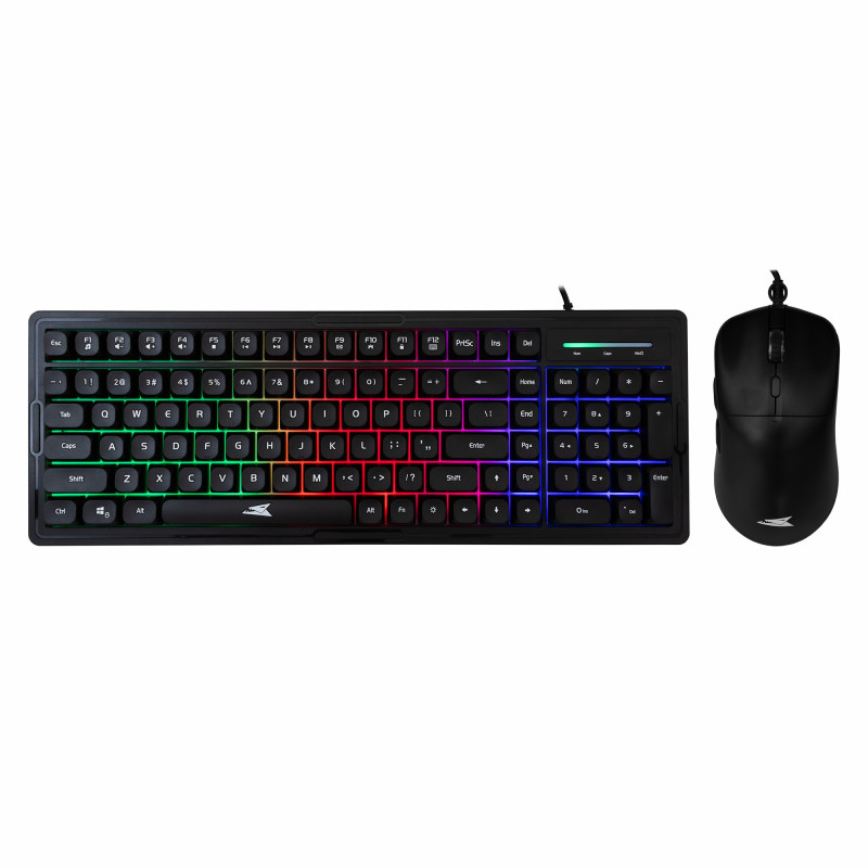 Combo Clavier + Souris BARACUDA ORCA BGC-011 - Noir