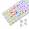 Clavier WHITE SHARK WAKIZASHI-2 GK-002221V2 - Blue Switch - Blanc