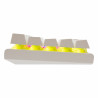 Clavier WHITE SHARK WAKIZASHI-2 GK-002221V2 - Blue Switch - Blanc