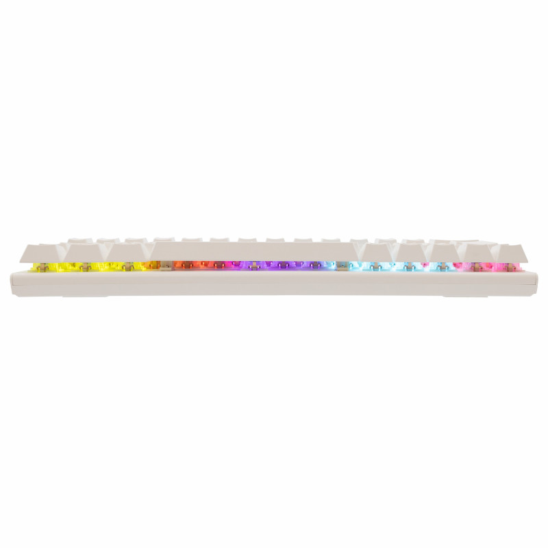 Clavier WHITE SHARK WAKIZASHI-2 GK-002221V2 - Blue Switch - Blanc