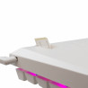 Clavier WHITE SHARK WAKIZASHI-2 GK-002221V2 - Blue Switch - Blanc