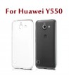 Etui en Silicone pour Huawei Y550 / Transparent