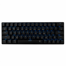 Clavier sans Fil / Bluetooth WHITE SHARK PL KAIKEN GK-003111 - Red Switch - Noir