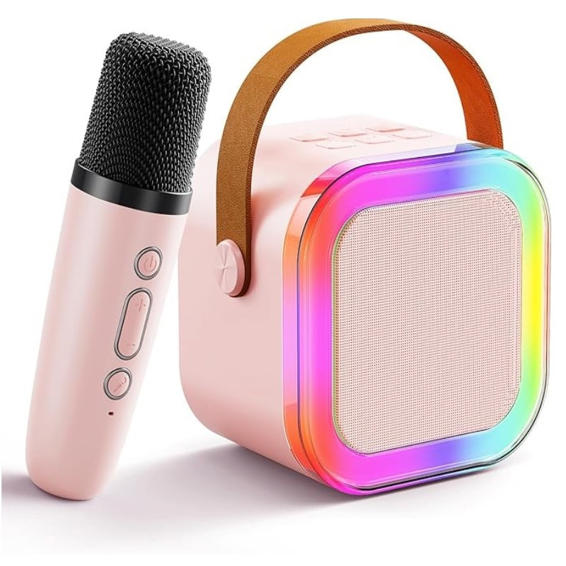 Haut Parleur Bluetooth K12 5W Avec Microphone - Rose