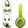 Casque MP3 Bluetooth P47 - Vert