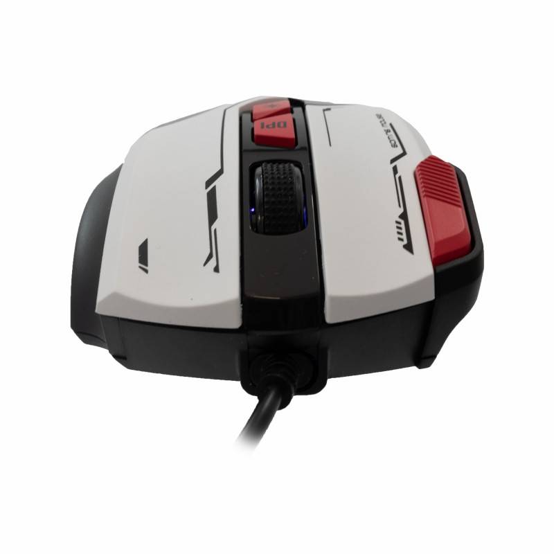 Souris Gaming BARACUDA MANTA BGM-042 - Blanc