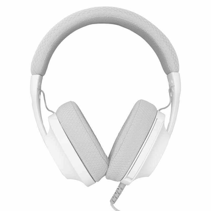Casque Gaming WHITE SHARK PARROT GH-2440 - Blanc Gris