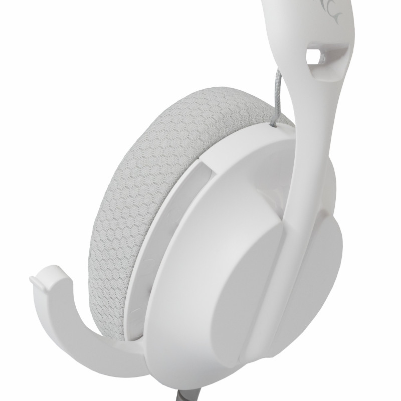 Casque Gaming WHITE SHARK PARROT GH-2440 - Blanc Gris