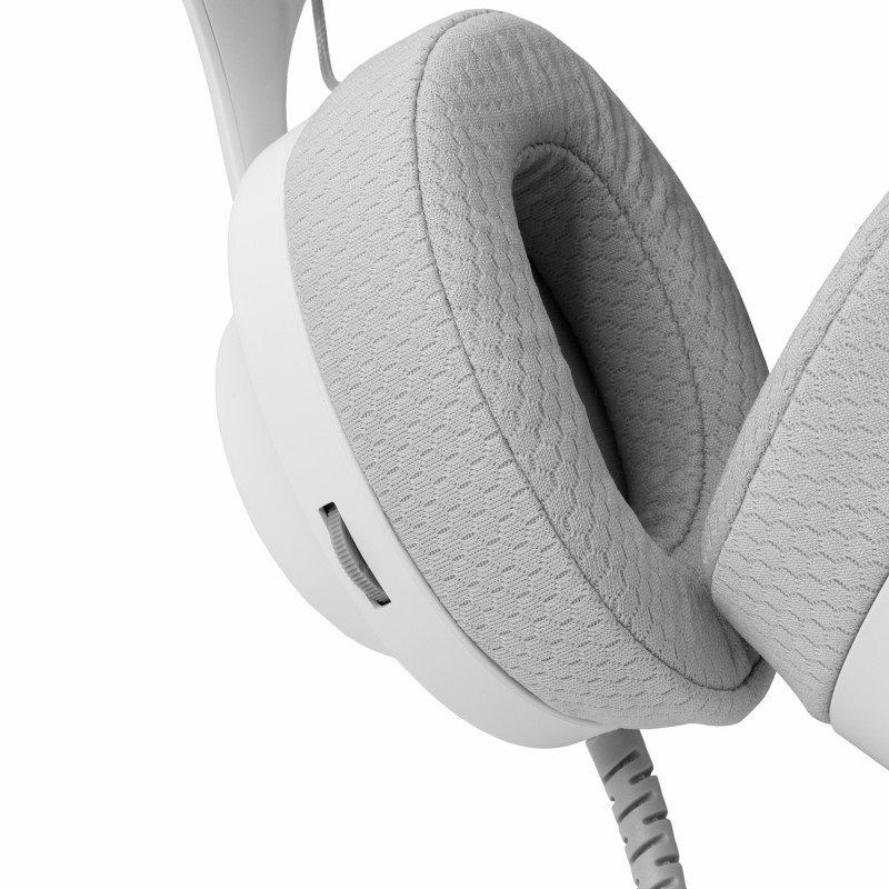 Casque Gaming WHITE SHARK PARROT GH-2440 - Blanc Gris