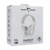 Casque Gaming WHITE SHARK PARROT GH-2440 - Blanc Gris