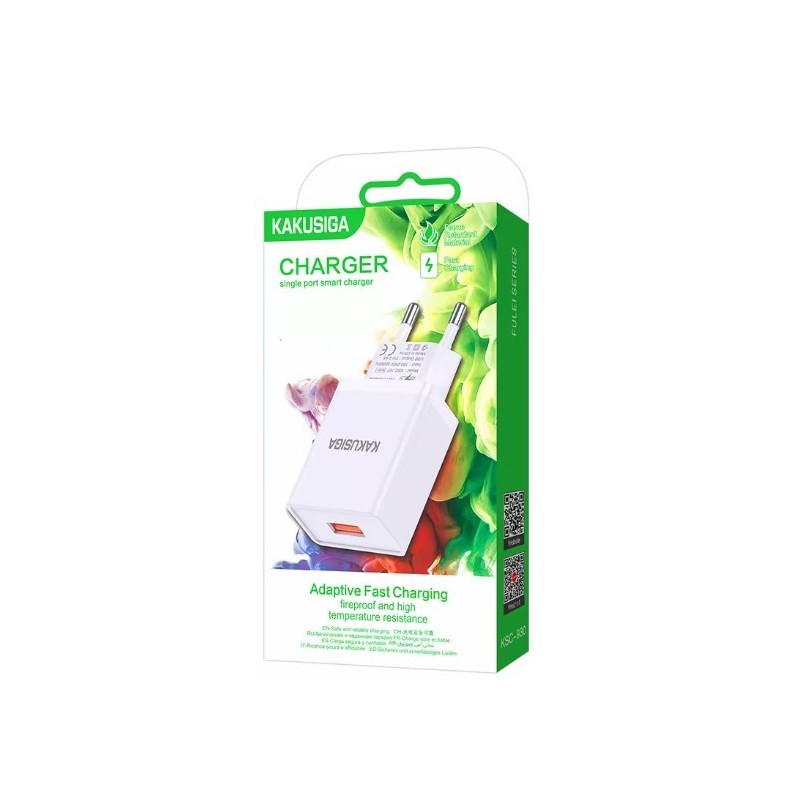 Tète Chargeur USB 3A KAKUSIGA KSC-930