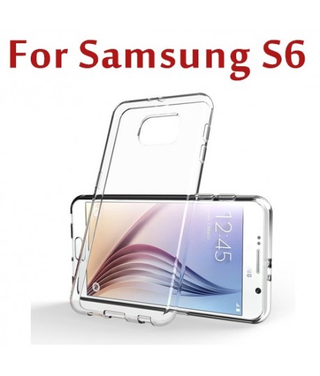 Etui en Silicone pour Samsung Galaxy S6 / Transparent