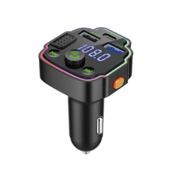 Transmetteur FM Bluetooth - Charge Type C 3.1A Q8