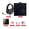 Casque Gaming REDRAGON HYLAS RGB H260 - Noir