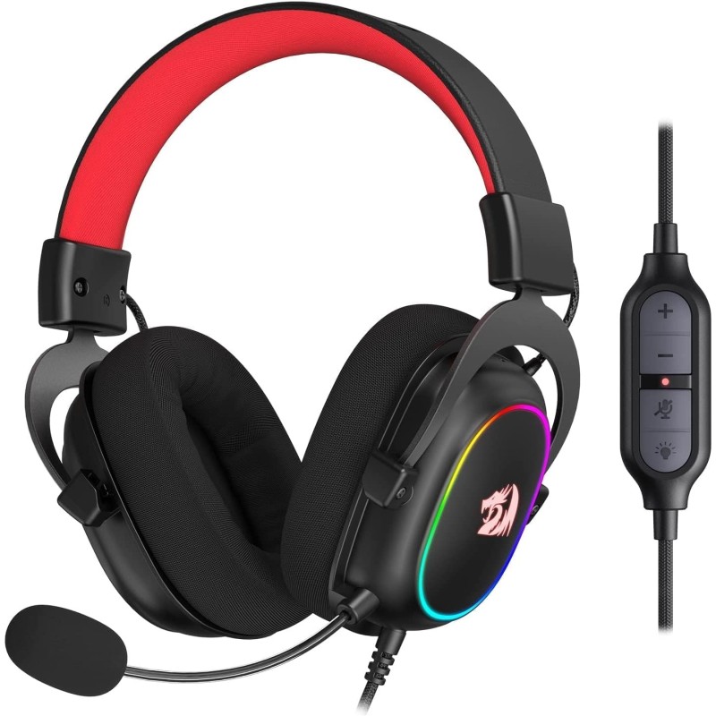 Casque Gaming REDRAGON ZEUS-X H510 RGB USB 7.1 - Noir
