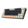 Clavier Gaming Mécanique REDRAGON LAKSHMI K606 60% - Noir Gris Orange - Red Switch