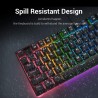 Clavier Gaming Mécanique REDRAGON KUMARA 2 K552 RGB - Noir - Red Switch