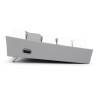 Clavier Gaming Mécanique REDRAGON FIZZ K617 RGB - Gris Blanc - Red Switch
