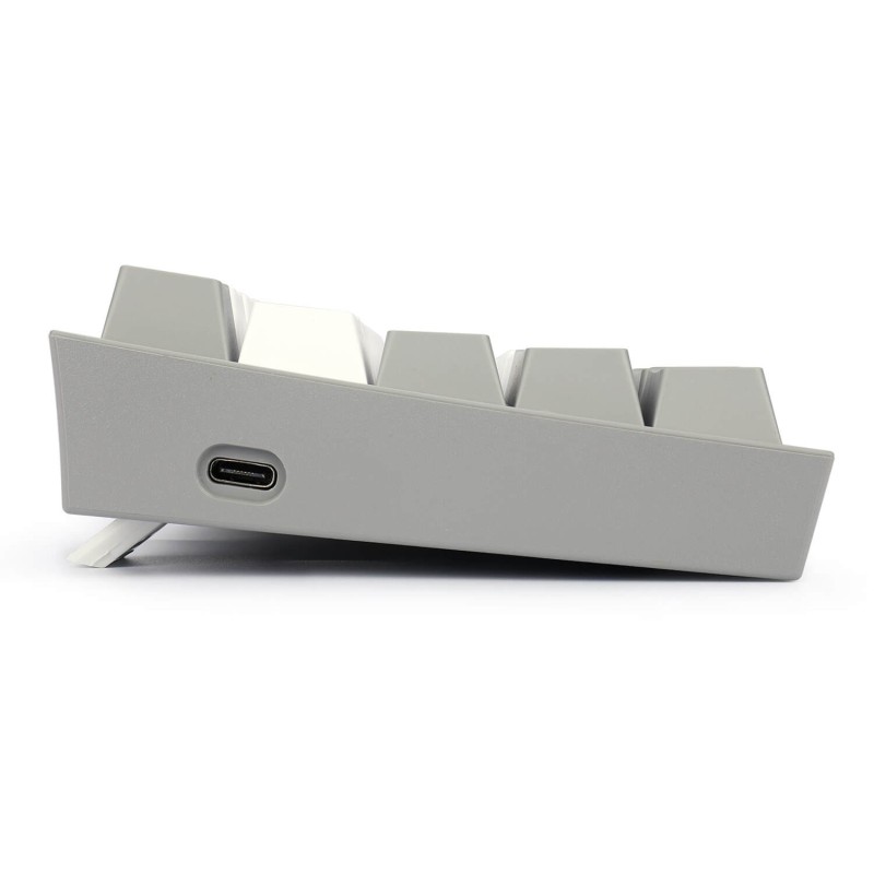 Clavier Gaming Mécanique REDRAGON FIZZ K617 RGB - Blanc Gris - Red Switch