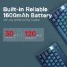 Clavier Gaming Mécanique Sans Fil / Bluetooth REDRAGON NOCTIS PRO K632 60% RGB - Red Switch