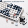 Clavier Gaming Mécanique Sans Fil / Bluetooth REDRAGON EISA PRO K686WB RGB