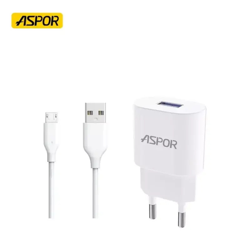 Chargeur Micro USB 2.4A ASPOR A818