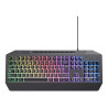 Clavier Gaming TRUST EVOCX GXT-836 RGB - Noir
