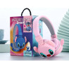 Casque Bluetooth MP3 STITCH AH-806 - Rose