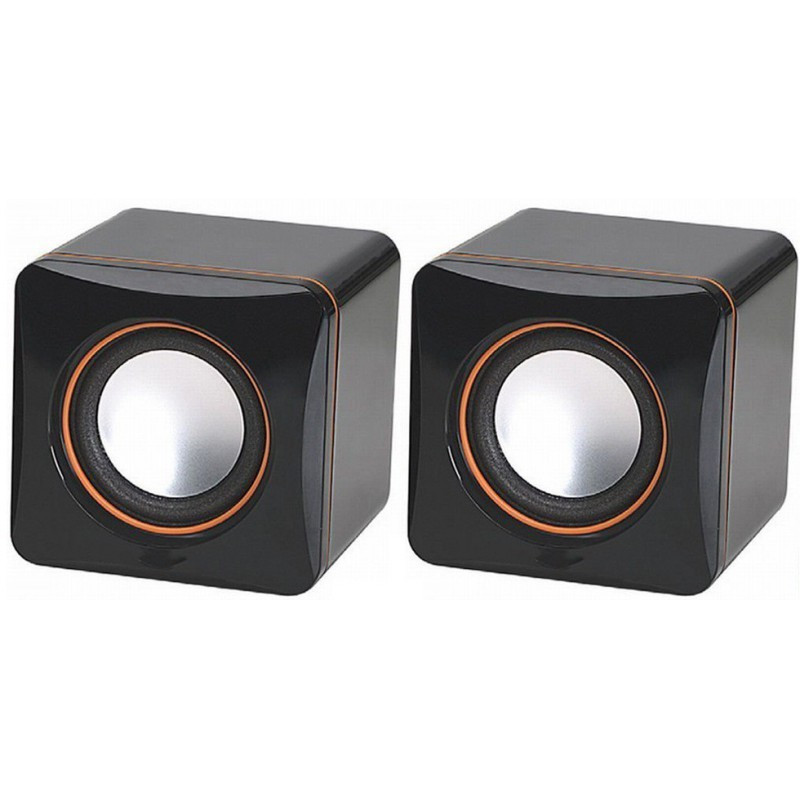 Mini Haut Parleur MACRO USB 2.0 - Noir