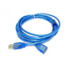 Rallonge USB Mâle/Femelle Blindé 5M