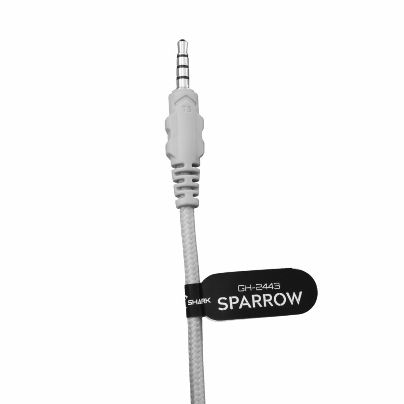 Casque Gaming WHITE SHARK SPARROW GH-2443 - Blanc
