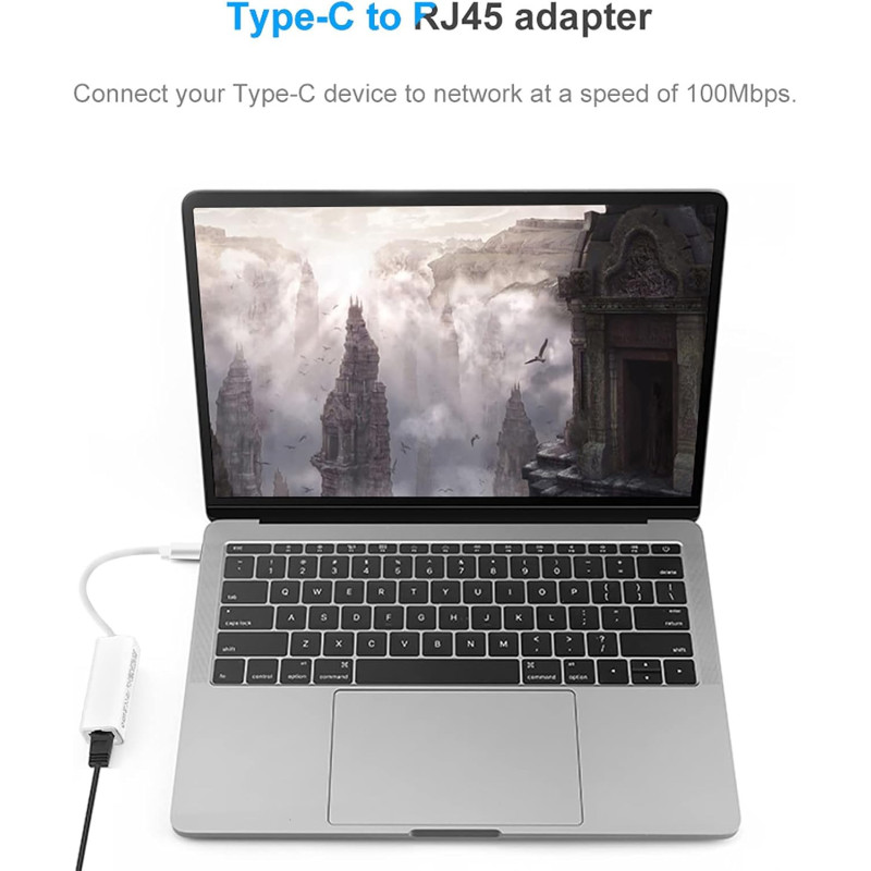 Adaptateur Type C vers RJ45