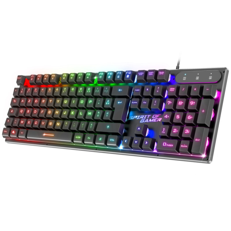 Clavier Semi Mécanique SPIRIT OF GAMER PRO K1 - Noir