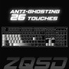 Clavier Semi Mécanique SPIRIT OF GAMER PRO K1 - Noir