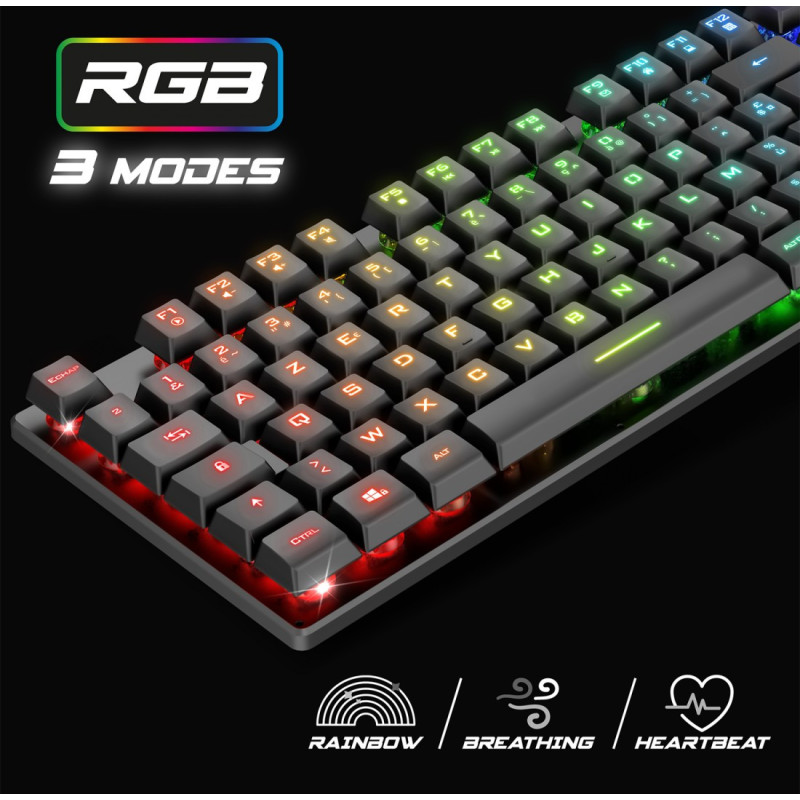 Clavier Semi Mécanique SPIRIT OF GAMER PRO K1 - Noir