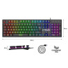 Clavier Semi Mécanique SPIRIT OF GAMER PRO K1 - Noir
