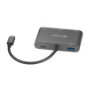 Station d'Accueil SANDBERG Dock USB-C 2XHDMI+1XVGA+USB+PD - Gris