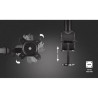 Support de Bureau TRUST GXT-1120 MARA Pour 2 Moniteurs - Noir