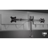 Support de Bureau TRUST GXT-1120 MARA Pour 2 Moniteurs - Noir