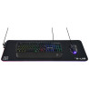 Tapis de Souris THE G-LAB RUBIDIUM XXL RGB 80x30 cm - Noir