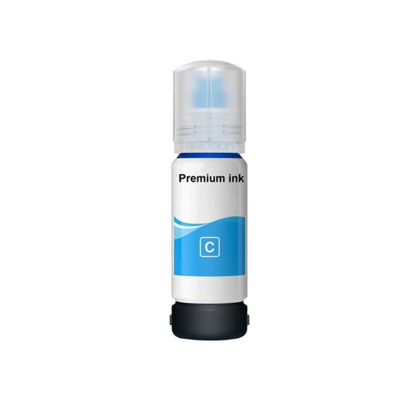 Bouteille d'encre Adaptable pour Epson 101/103 70ml - Cyan