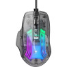 Souris Gaming HAVIT MS1011SE RGB - Transparent Noir