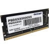 Barrette Mémoire SO-DIMM Patriot Signature CL22 8 Go DDR4 / 3200 Mhz