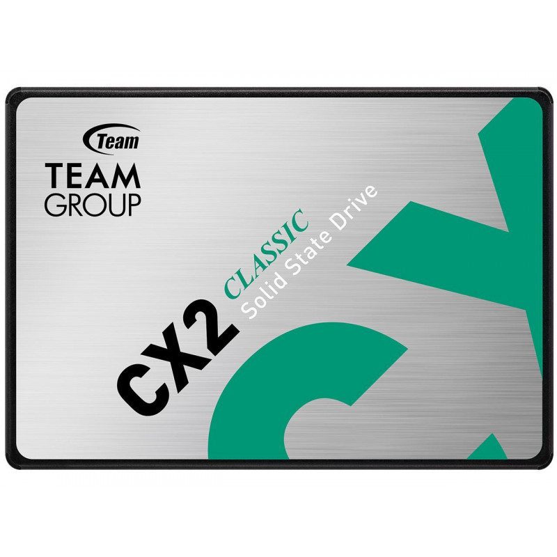 Disque SSD Team Group CX2 512 Go 2.5" SATA III - R 530 / W 470