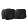 Haut Parleur 2.0 HAVIT SK753 RGB - Noir