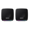 Haut Parleur 2.0 HAVIT SK753 RGB - Noir